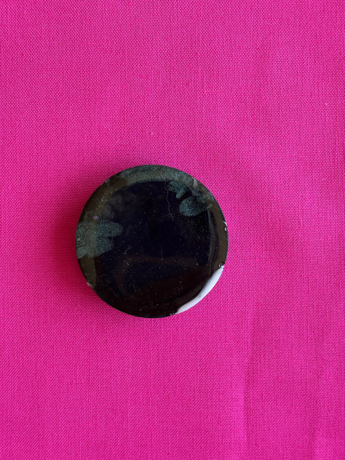 Black and White Resin Magnet