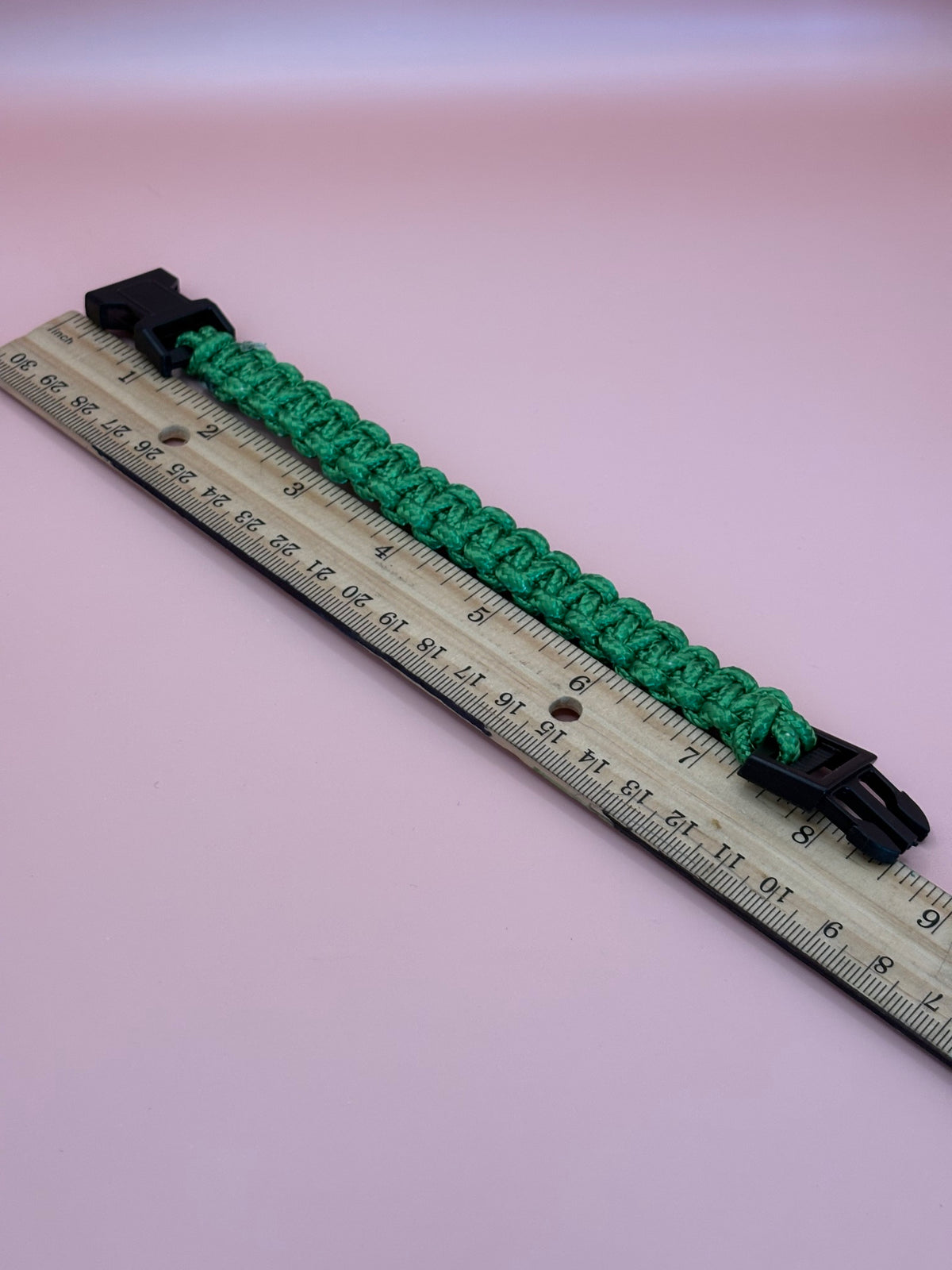 Green Paracord Wristband