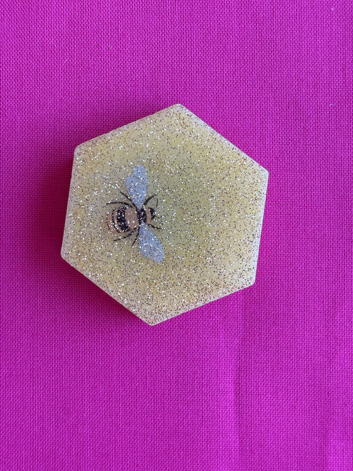 Honey Bee Resin Magnet