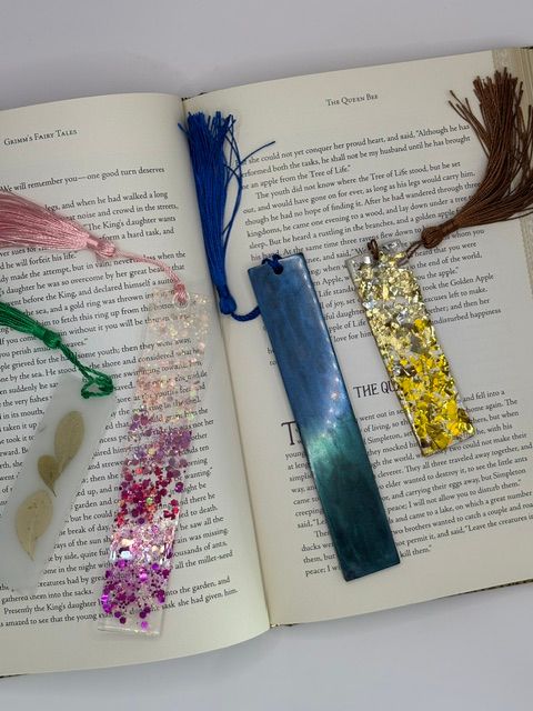 Mystery - Resin Bookmark