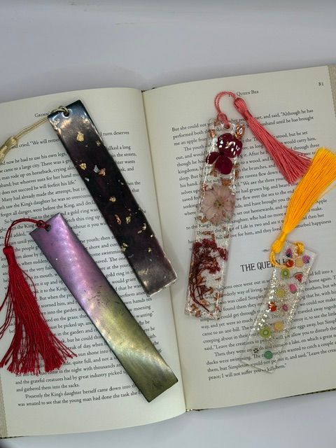 Mystery - Resin Bookmark