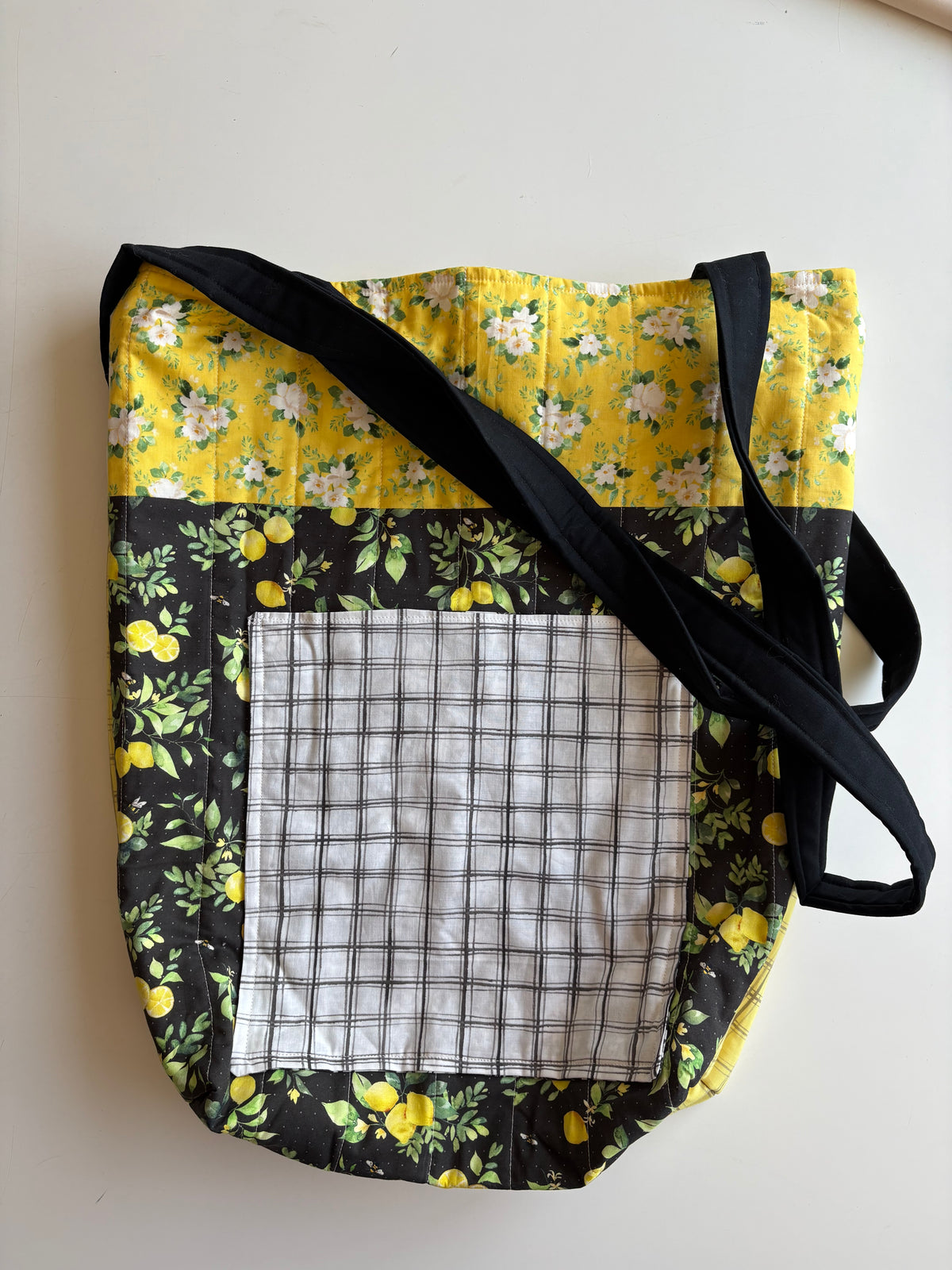 Lemonade 2 Quilted Tote Bag
