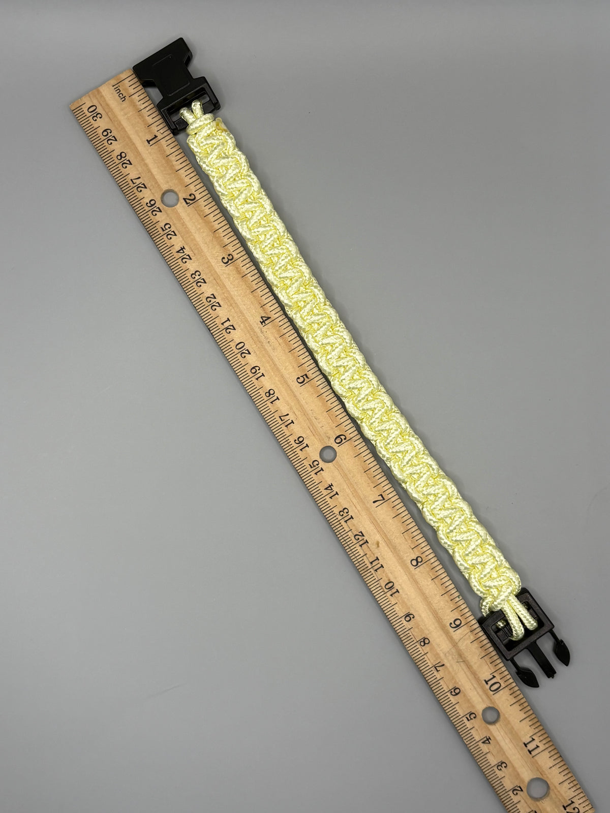 Light Yellow Paracord Wristband