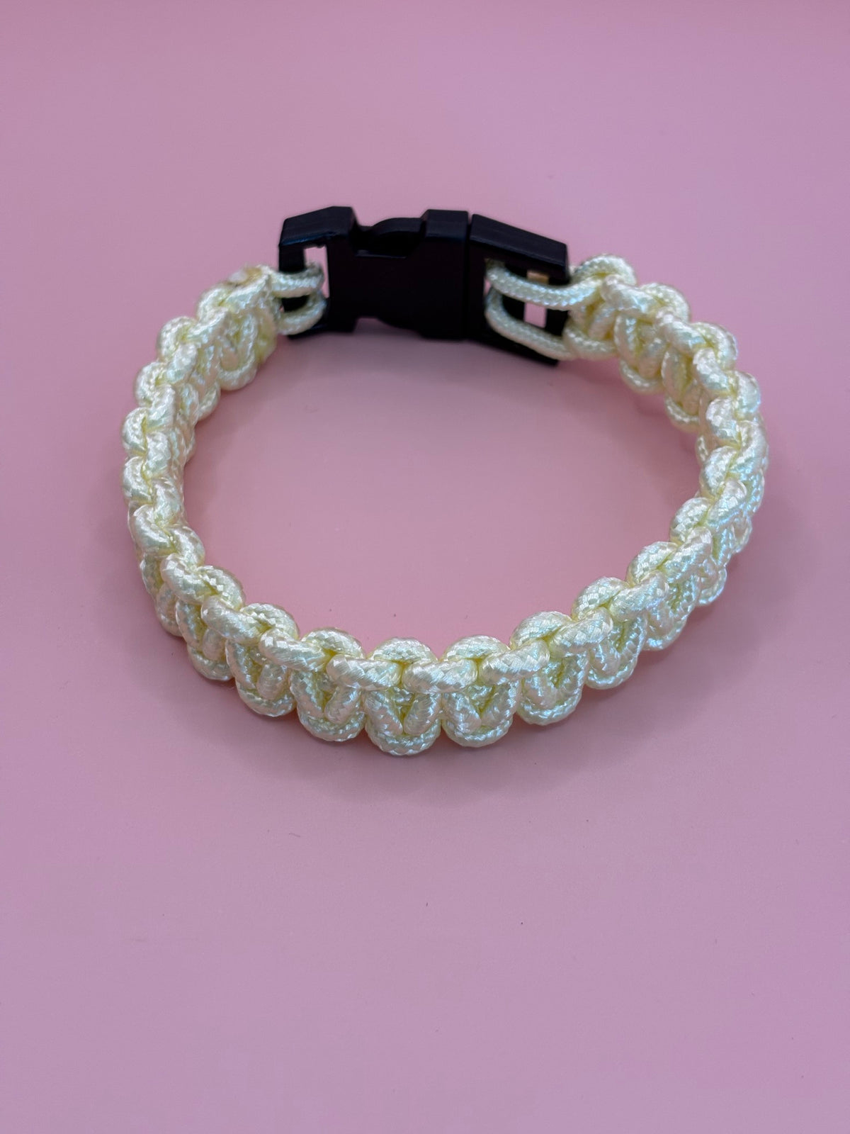 Light Yellow Paracord Wristband