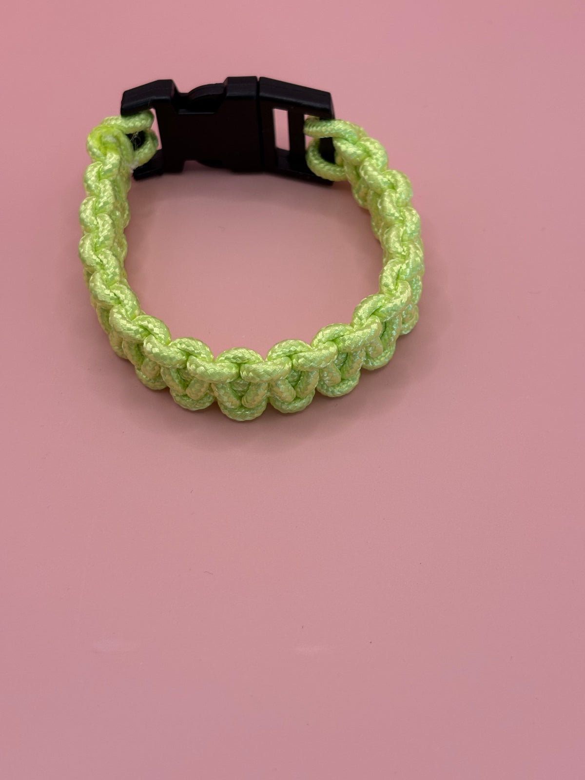 Neon Light Green Paracord Wristband