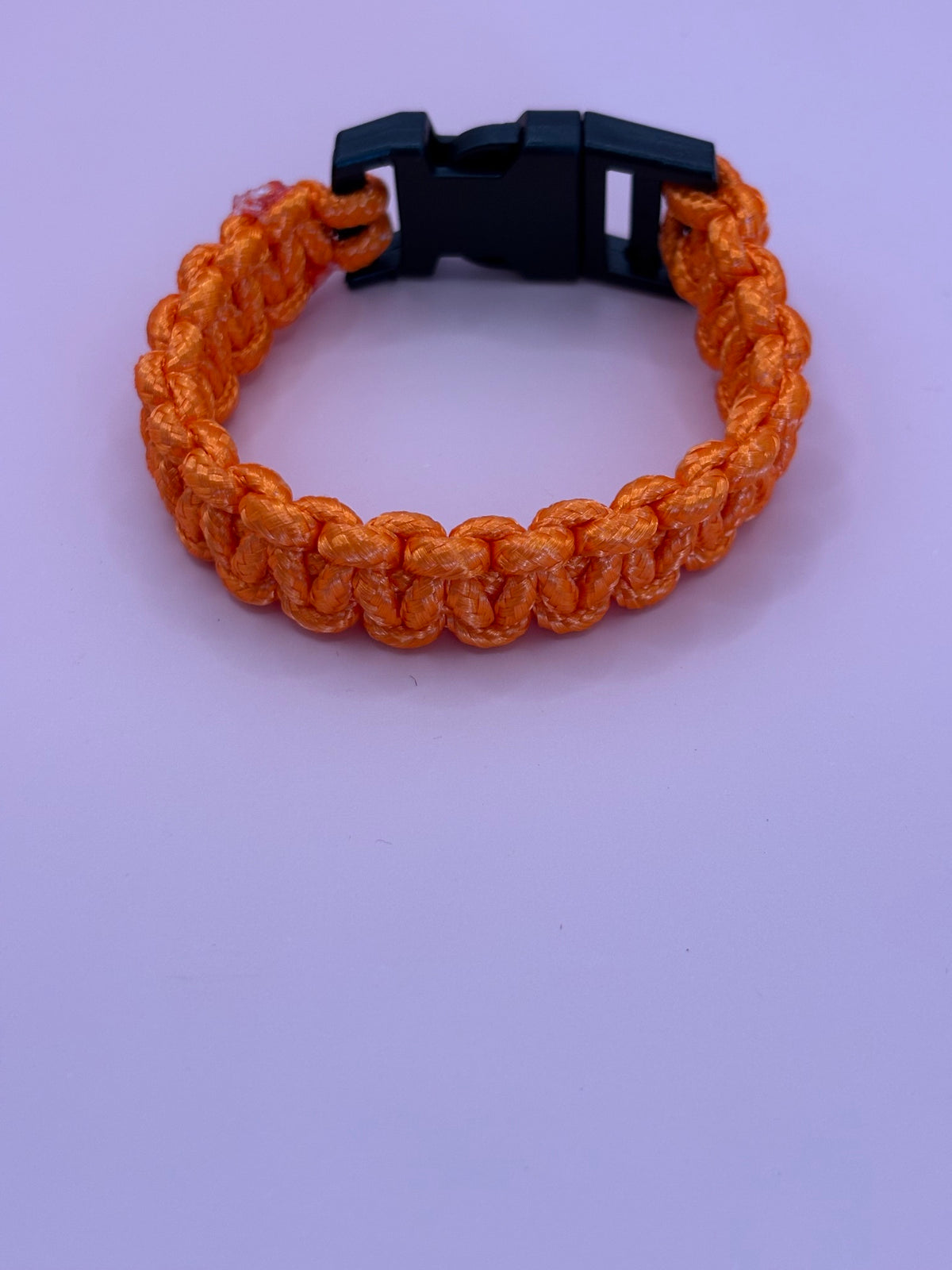 Orange Paracord Wristband