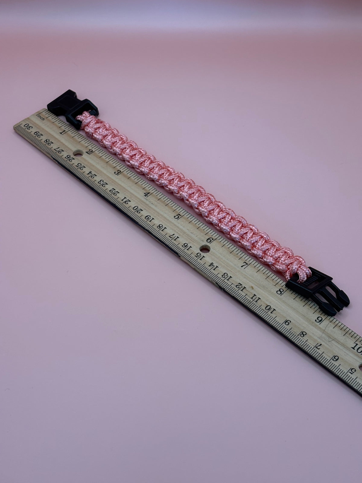 Pink Paracord Wristband