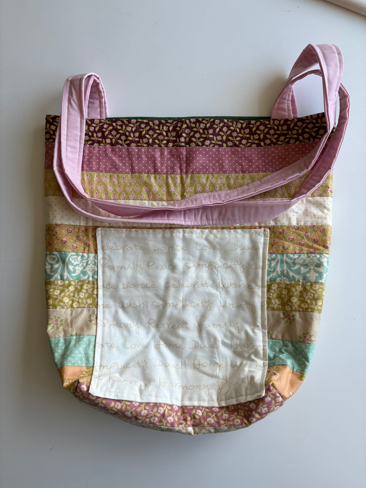 Serenity Quilted Tote Bag